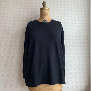 Orvis Dropped Shoulder Crewneck Pullover Fleece Sweatshirt sz XXL TP1